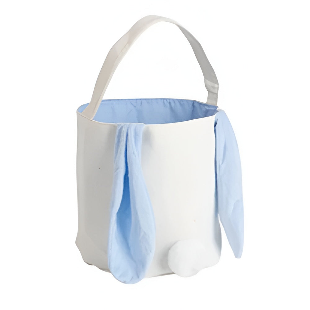 Sublimation Tote Bag with Bunny Ears - Blue