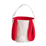 Sublimation Tote Bag with Bunny Ears - Red