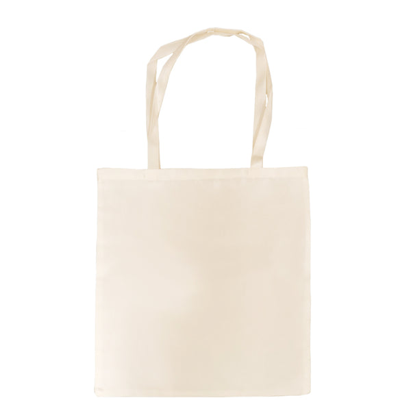 Bags - Tote Bag - Palermo - Canvas Cream - 38cm x 40cm - LONG HANDLES - Longforte Trading Ltd