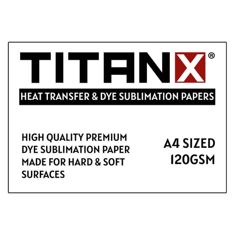 Titan X ® Sublimation Paper - A4 (100 Sheets)