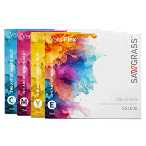 Sawgrass VersiFlex Ink, SG1000, Extended Cartridges, 70ml, Full Set, Cmye