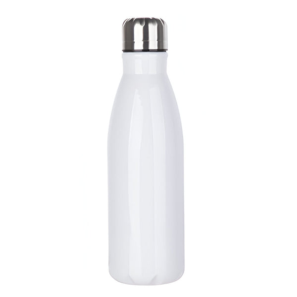 Trinkflaschen - ALUMINIUM - Bowling - 500ml - Weiß