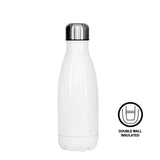 Trinkflaschen - Bowling - EDELSTAHL - 350ml - Weiß