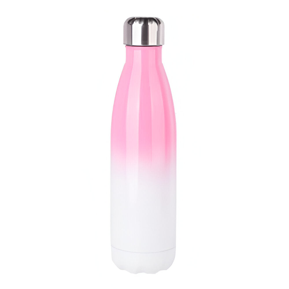 Water Bottles - GRADIENT - Bowling - 500ml - Pink/ White