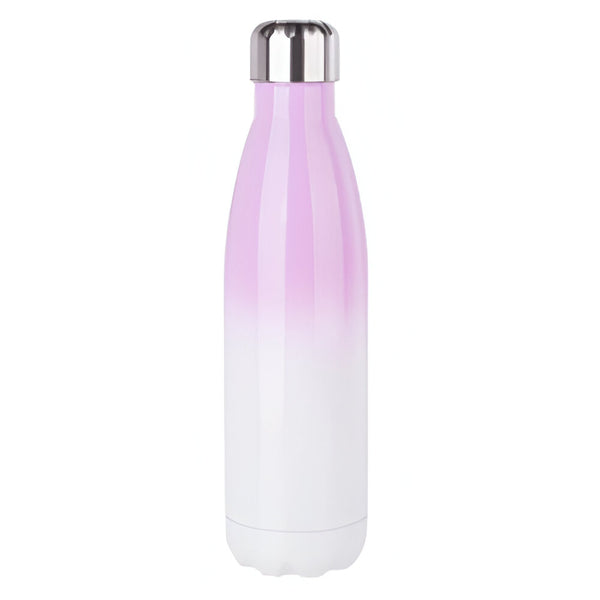 Trinkflaschen - GRADIENT - Bowling - 500ml - Lila/ Weiß