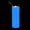 Wasserflaschen - GLOW IN DARK - 600ml - BLAU - Edelstahl