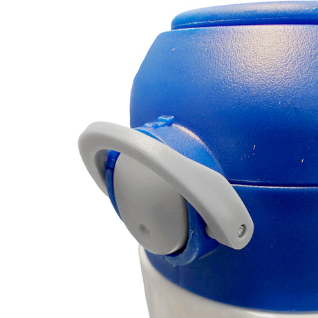 Bouteilles d'eau - Slim Inox - BLANC - Gobelet 600 ml avec paille