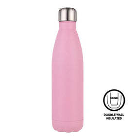 Pink 500ml Stainless Steel Engravable Bowling Bottle, Matt Finish