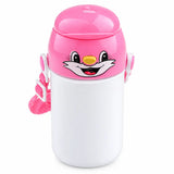 400ml Polymer Sublimation Water Bottle with Cat Lid