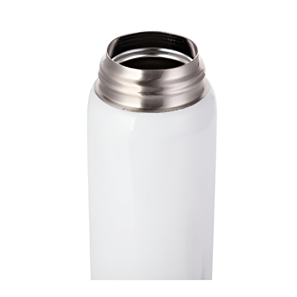 Bouteilles d'eau - Couvercle POP - 500 ml - Blanc