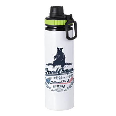 Wasserflaschen - PROVENTURER - 850ml Flip Bottle - GRÜN