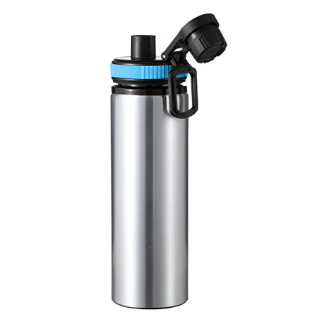 Wasserflaschen - PROVENTURER - 850ml Flip Bottle - BLAU