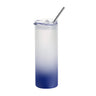 750ml Glass Sublimation Tumbler with Lid - (Frosted)