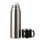 Water Bottles - Double Walled WITH CUP - STEEL- 500ml - SILVER