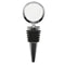 Bottle Stopper with Round Metal Insert