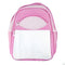 Bags - Extra Large 'Youth' Rucksack with Panel - Pink - Longforte Trading Ltd