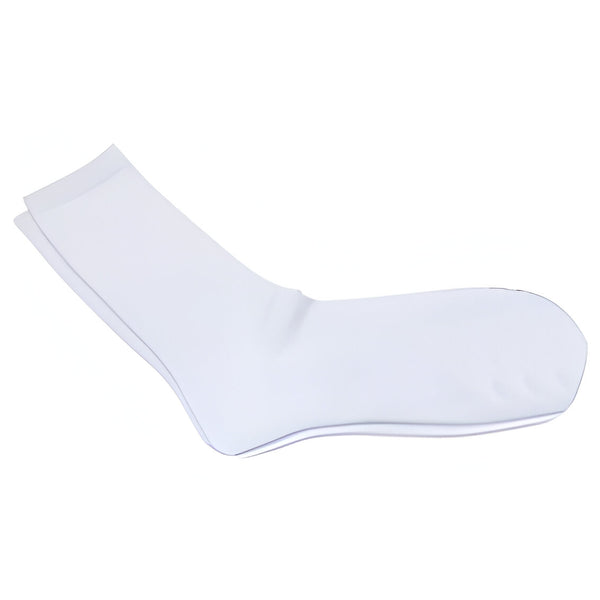 Socks - PACK OF 12 x Men's Socks - 40cm - Plain White