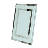 Sublimation Glass Picture Frame – Double Mirror Edge - 23 × 18 cm