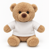 Printa Plush® Sublimation Teddy Bear with Printable T-Shirt - Cream