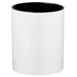 11oz Sublimation Pencil Caddy, Black Inner