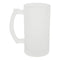 24 x FROSTED - Glass 16oz 'Trigger' Beer Stein for Sublimation