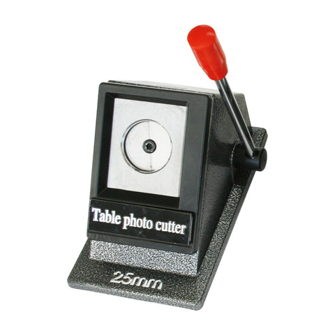 Badges - Coupe-papier sur support de bureau - 25 mm