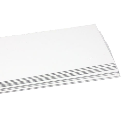 Metal Sheets - 10 x Aluminium Sheets - Gloss Finish - 30cm x 30cm