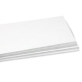 Gloss Finish Sublimation 0.5mm Aluminium Sheets, 7.5cm x 20cm, pack of 10