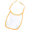 FULL CARTON - 100 x Baby Bibs - 100% Polyester - Orange - Longforte Trading Ltd