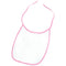 FULL CARTON - 100 x Baby Bibs - 100% Polyester - Pink