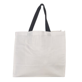Bags - Shopping / Beach Bag with Black Handles - 35cm x 41cm - Longforte Trading Ltd