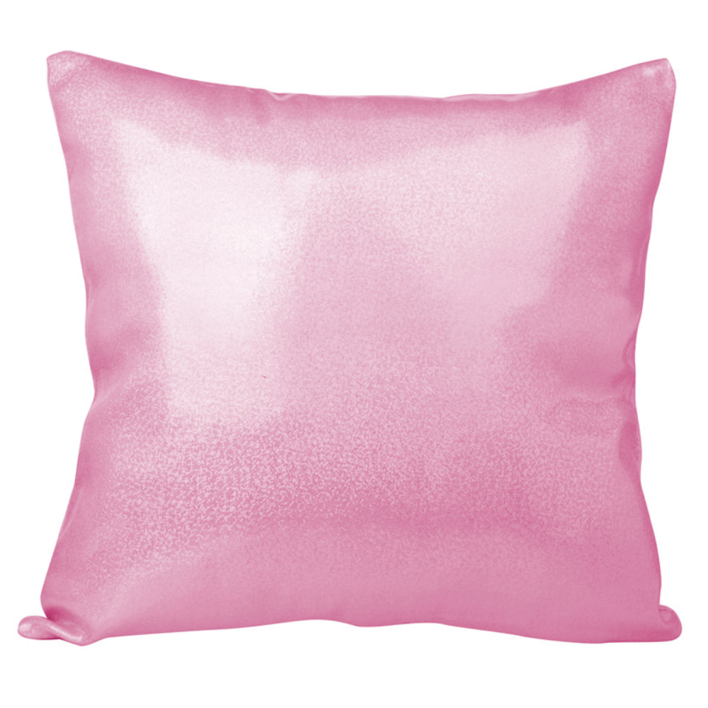 Cushion Cover - Glitter - Pink - 40cm x 40cm - Square - Longforte Trading Ltd