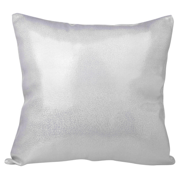 Cushion Cover - Glitter - Silver - 40cm x 40cm - Square - Longforte Trading Ltd