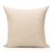 Cushion Cover - Linen (Country Canvas) - 40cm x 40cm - Square - Longforte Trading Ltd