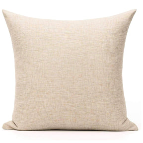 Cushion Cover - Linen (Country Canvas) - 45cm x 45cm - Square - Longforte Trading Ltd