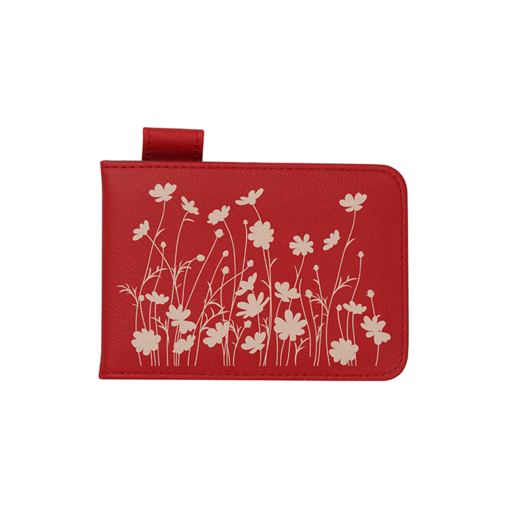 Engravables - PU LEATHER - SMALL Notebook - 9cm x 13cm - Red