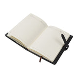 Engravables - PU LEATHER - A5 Notebook - Black - Longforte Trading Ltd