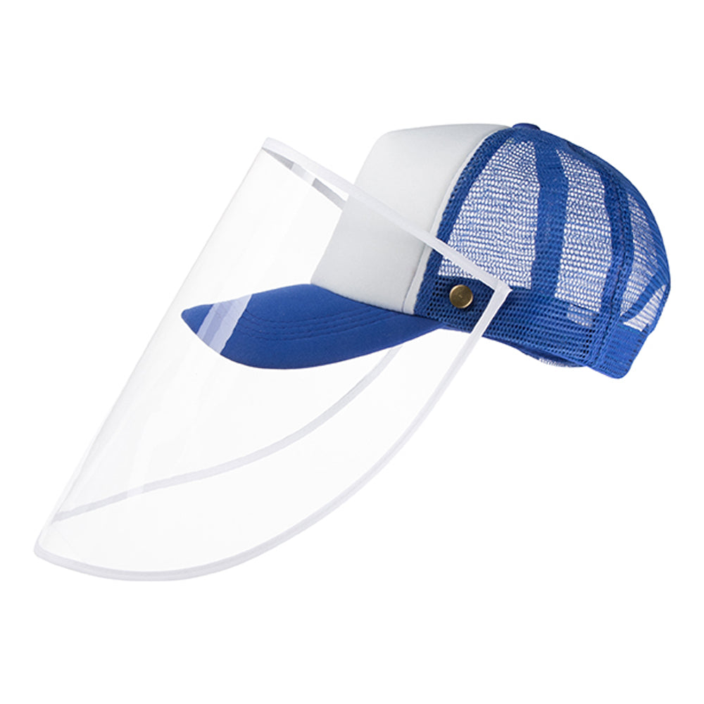 Bekleidung - Kappe mit Gesichtsschutz - ERWACHSENE - Blau