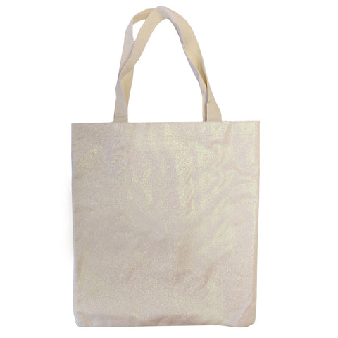 CARTON COMPLET - 50 x Tote Bags - PAILLETTES - Anses courtes - 34 cm x 38 cm 