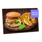HD MATT WHITE 1.0mm Aluminium Sheets - 8" x 10" (20.3cm x 25.4cm) - Pack of 10 - Longforte Trading Ltd