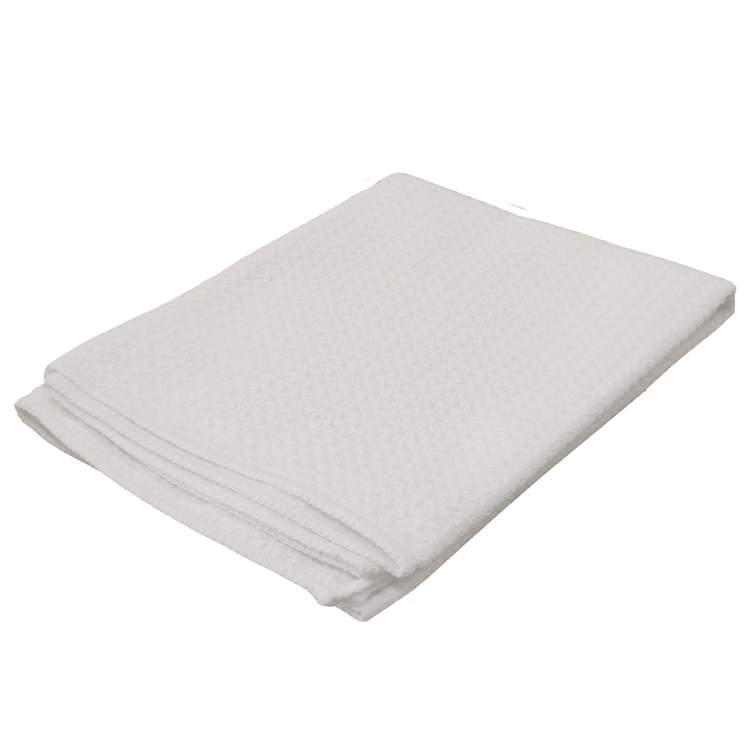 Towel - 'WAFFLE' Tea Towel - 100% Polyester - 40cm x 60cm - Longforte Trading Ltd