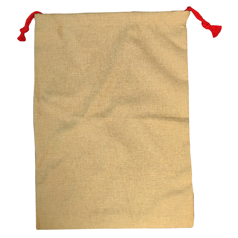 Bags - BURLAP- Drawstring / Xmas Sack -BURLAP- 50cm x 66cm - Longforte Trading Ltd