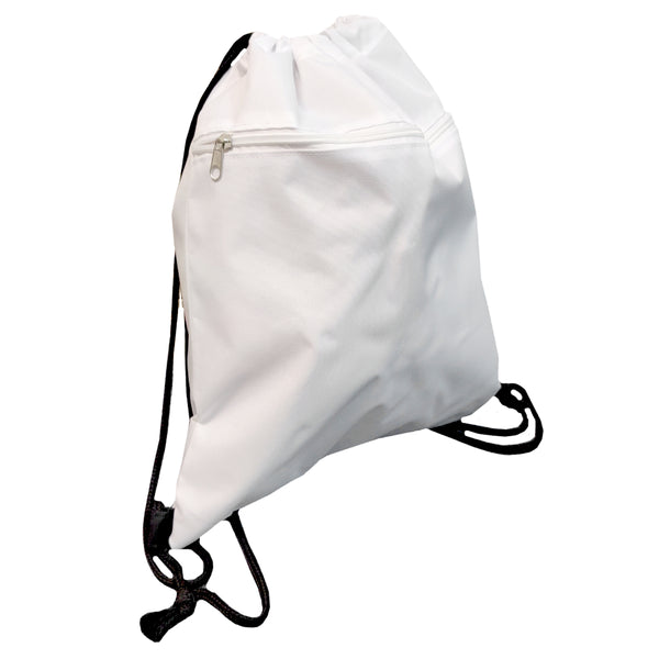 Bags - BLACK DRAWSTRINGS - Gym Bag - 100% Polyester - Longforte Trading Ltd