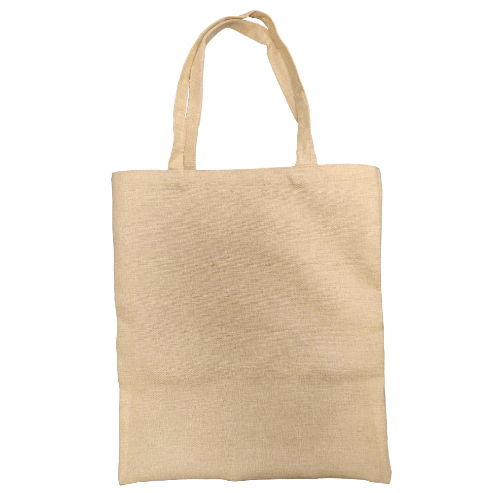Bags - BURLAP - TOTE Bag with PLAIN HANDLES - 41cm x 48cm - Longforte Trading Ltd