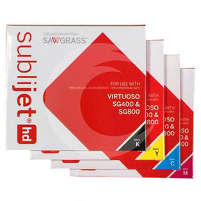 Sawgrass SubliJet HD Ink, SG400/SG800 Cartridge, Cmyk Set