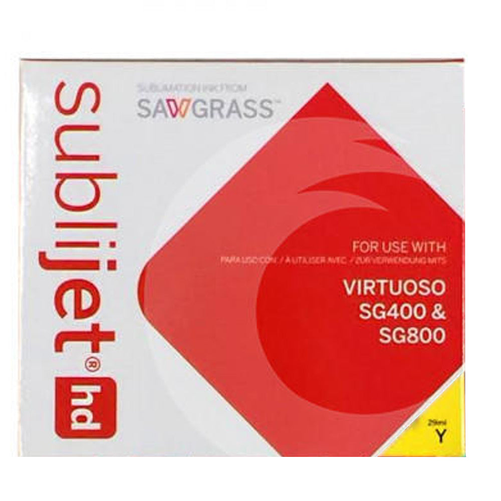 Sawgrass™ SubliJet® HD Ink - SG400/SG800 Cartridge - Yellow 29ml
