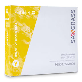 Sawgrass SubliJet UHD Ink, SG500/SG1000 Cartridge, Yellow 31ml