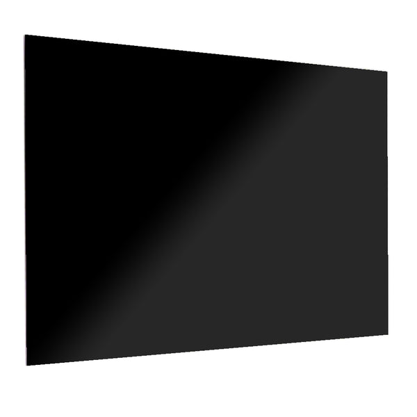 LASER ENGRAVABLE - 0.55mm Aluminium Sheets - Gloss Black/ Bright Gold - 30.5cm x 61cm - Pack of 5