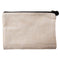 FULL CARTON - 100 x Zip Up Bags - Linen - 12cm x 17.5cm - Longforte Trading Ltd