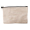 FULL CARTON - 50 x Zip Up Bags - Linen - 23cm x 15cm